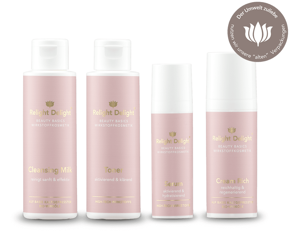 Beauty Basics - Gesichtspflege-Set rich - partiell unbeduftet