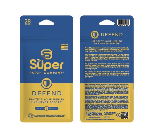 Defend Super Patch - Pack of 4 Patches