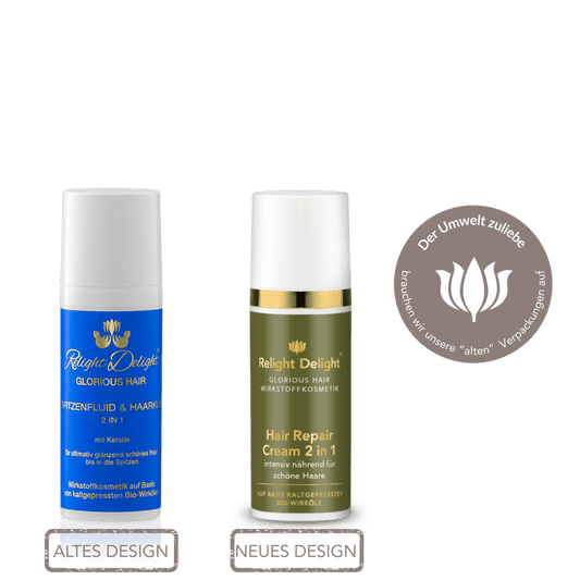 Glorious Hair - Hair Repair Cream 2 in 1 intensiv nährend für schöne Haare bis in die Spitzen